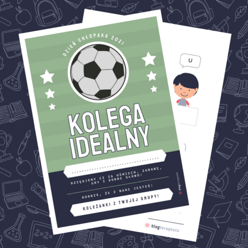 Karty pracy - Dzień chłopaka