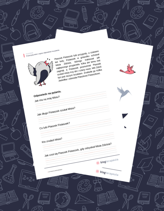 Karty pracy - Europejski Dzień Ptaków