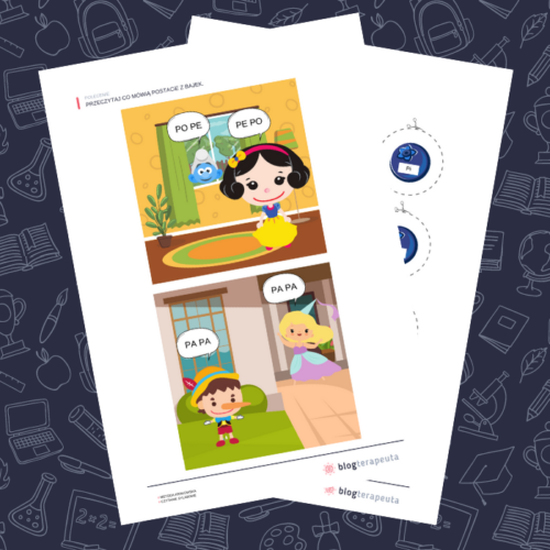 Karty pracy - Dzień postaci z bajek