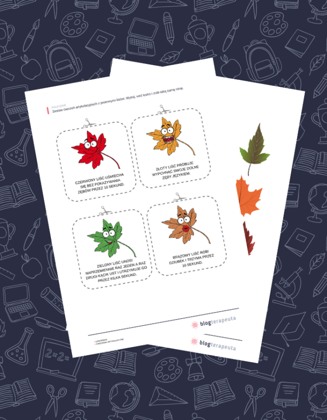 Karty pracy - pierwszy dzień jesieni