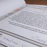 Zdjęcie zeszytu terapeutycznego