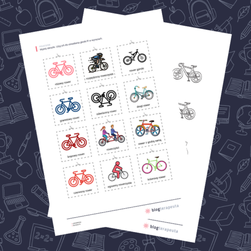 Karty pracy - Międzynarodowy Dzień Roweru