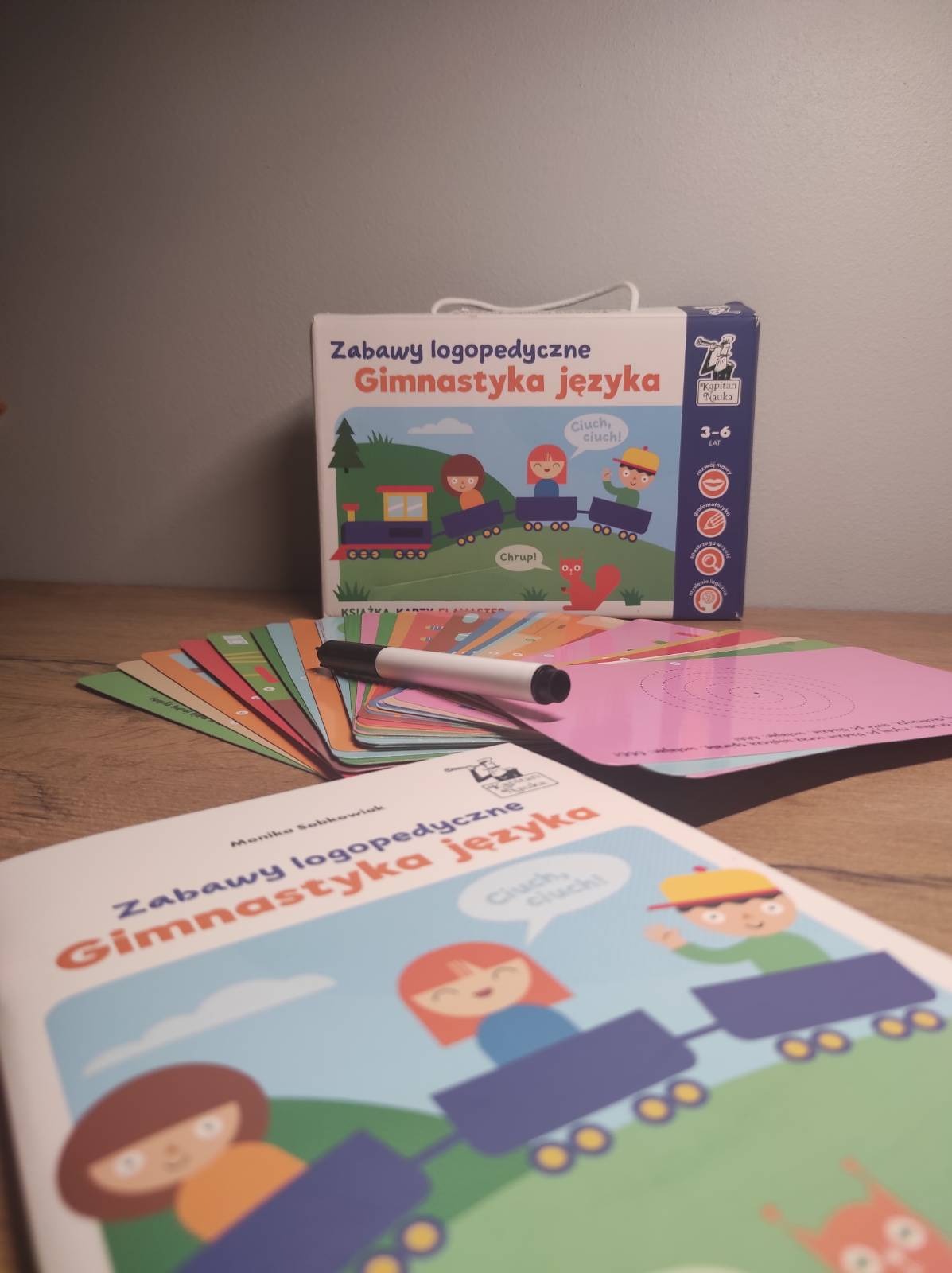 Gimnastyka Języka pudełko