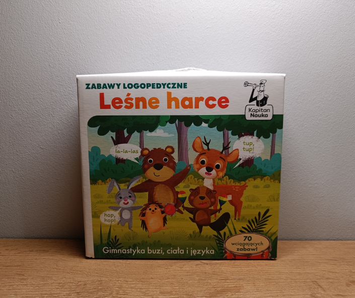 Leśne harce - pudełko z grą