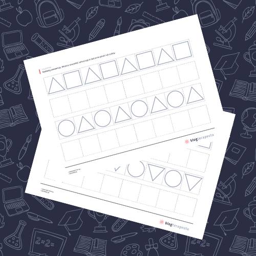 Karty pracy - zeszyt grafomotoryczny 4